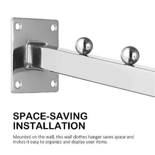 Wall Clothes Hanger Square Wall-mounted Beaded Display