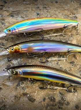 GUIDEPOST路标麦穗鱼缓沉短舌板米诺磁轨钨钢中心远投路亚饵假饵