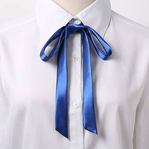 Korean Small Tie Bowtie College Style School Uniform Shirt A