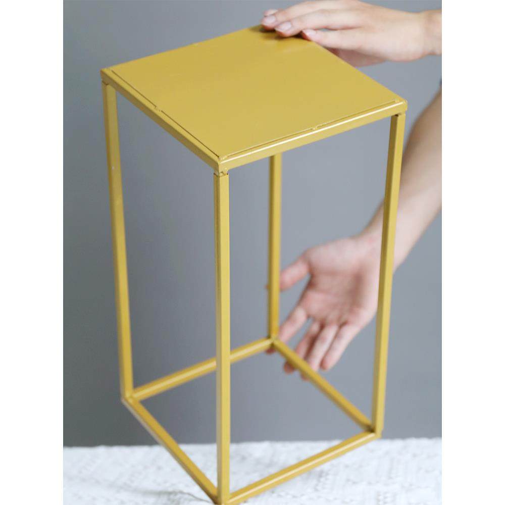 几何路引架子婚庆铁艺花架长方体铁架金色方框婚礼道具金属架花柱,节庆用品/礼品,路引,淘宝优惠券,粉丝福利购,淘宝优惠卷