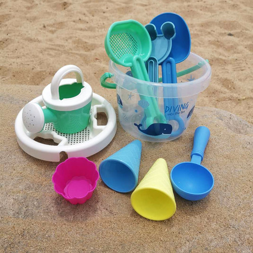 宝宝沙滩玩具套装儿童沙池挖沙铲沙玩沙子铲子和桶工具决明子工具