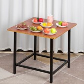 冬季 烤火架取暖桌火架桌家用正方形餐桌四方桌高吃饭桌子烤火桌子