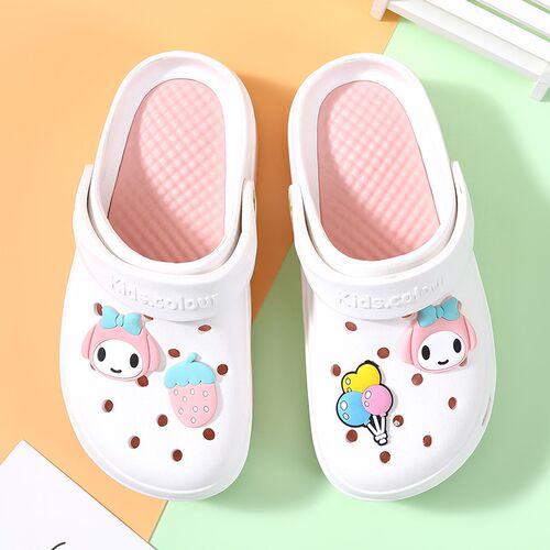 Summer Girls Clogs 2023 Children Kawai Sandals New Fashion D