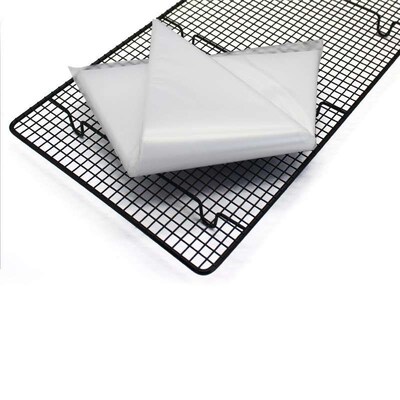 50 pieces of thick PE piping bag Extrusion bag Cream cake co