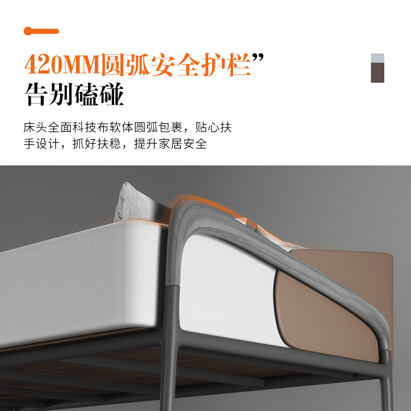 意式极简儿童床小户型实木上下床层子母床上下铺两层大人高低床,住宅家具,高低/子母床,淘宝优惠券,粉丝福利购,淘宝优惠卷