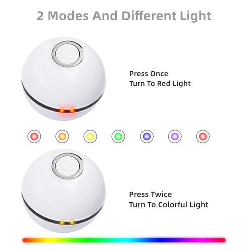 Automatic Smart Cat Toys Ball Interactive Catnip USB Recharg