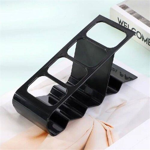 4-Grid Storage Rack Modern Design Compact Multi-Use
