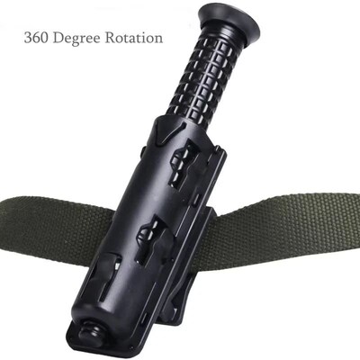 DIZETION Military Baton Holder Pouch Holster 360 Degree Rota