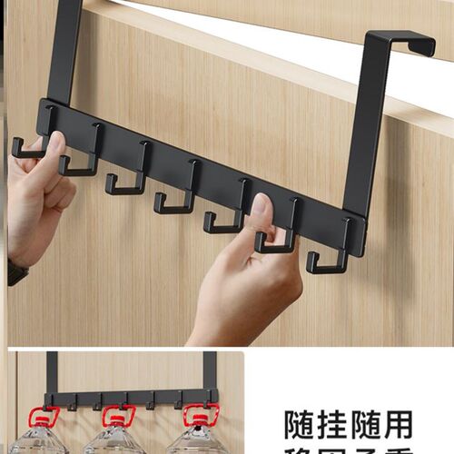 hanger door clothes hook wall hanging garment cap cabinet 1