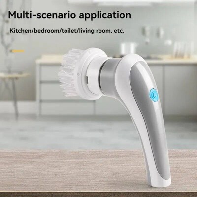 3-in-1 Electric Cleaning Brush Multi-functional USB Recharge