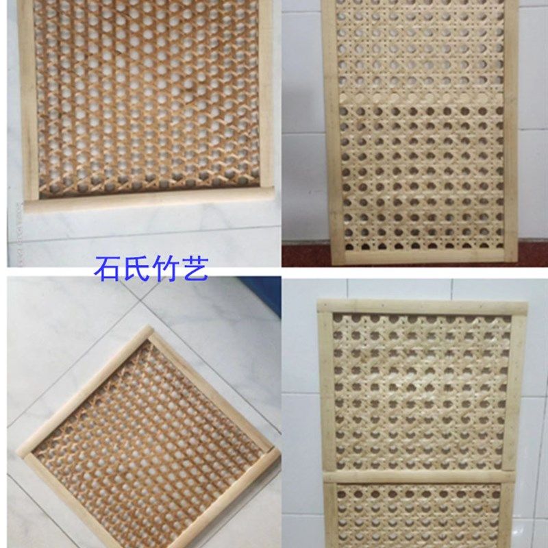 装修吊顶带框竹编屏风隔断竹编农家乐民宿竹席子镂空竹编带框定制,床上用品,竹席,淘宝优惠券,粉丝福利购,淘宝优惠卷