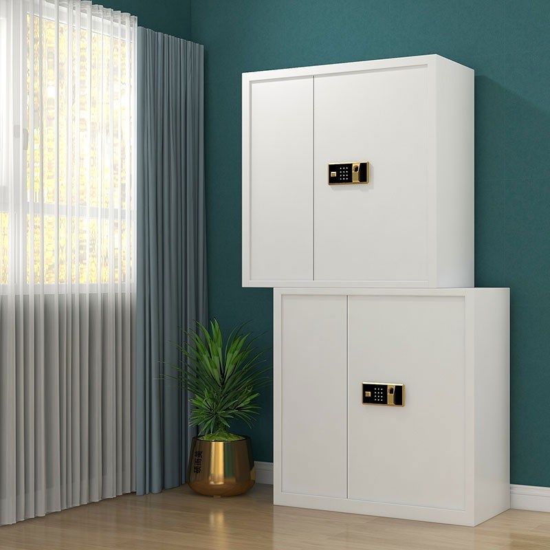 钢制指纹电子保密柜办公室铁皮密码文件柜国保锁档案资料柜矮柜子,商业/办公家具,文件柜,淘宝优惠券,粉丝福利购,淘宝优惠卷