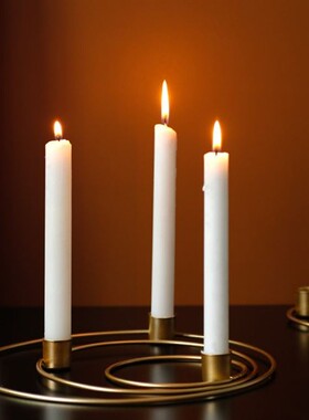 nordic candlelight dinner prop candlestick candle holder