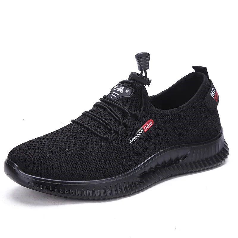 New Trademark Size 38-48 Upscale Men Casual Shoes Fashion Le - 实物图