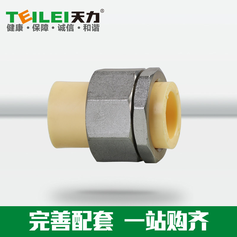 天力管水管 PPR 材质水管配件 抗菌分管承口活接头,基础建材,PPR管,淘宝优惠券,粉丝福利购,淘宝优惠卷