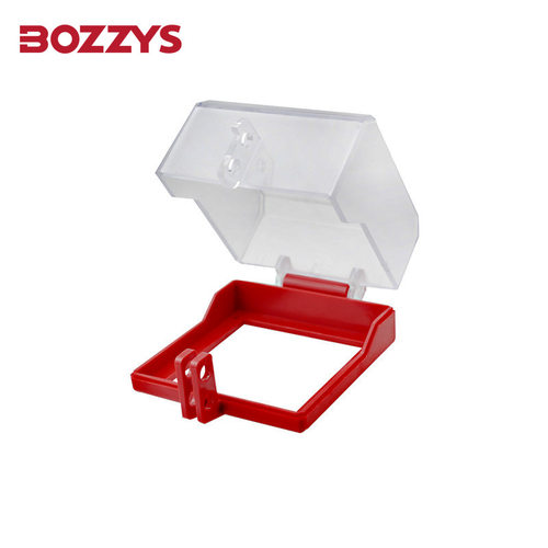 BOZZYS墙壁急停开关安全锁具墙壁插座透明旋转按钮开关锁罩BD-D63