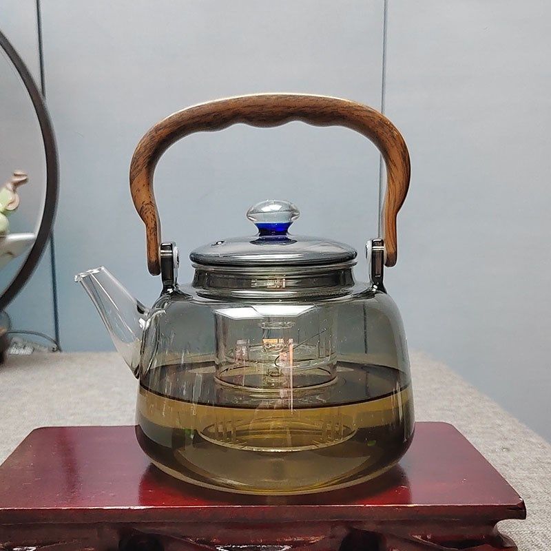 围炉煮茶壶2024新款电陶炉可明火套装玻璃高端家用烧茶壶煮茶器