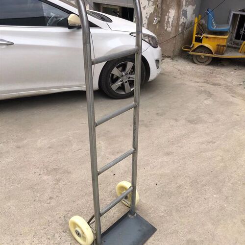 物流搬运车老虎车钢板手推车大轮拉货车推车手拉车