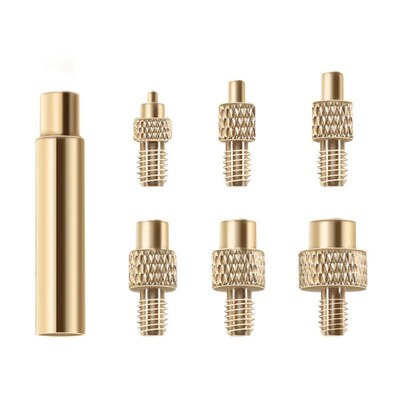 Heat Insert Nut Iron Tip M2 M3 M4 M5 M6 M8 Brass Thread Embe