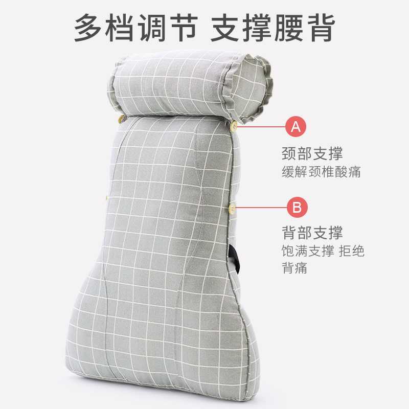 办公椅靠垫护腰办公室枕头大靠背垫椅子座椅腰靠孕妇垫腰靠枕抱枕,居家布艺,腰靠垫,淘宝优惠券,粉丝福利购,淘宝优惠卷