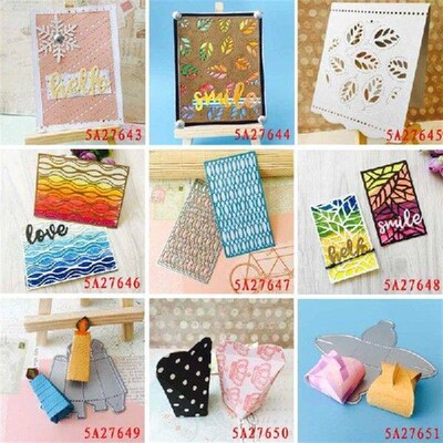 Heart Box Cutting Dies Stencil DIY Scraping Embossing