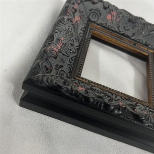 法式复古雕花画框油画框相框印花可接定制装裱 优雅中世纪既视感