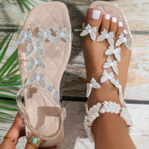 Women Flat Sandals Summer Fashion Elegant Womens Shoes