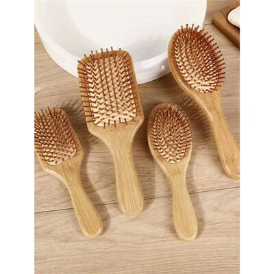 Premium Wooden Bamboo Hair Brush Improve Hair Growth Wood