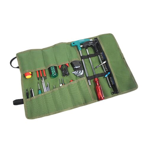 Portable Suitcase Tool Roll Bag Garden Equipment Carpentry P