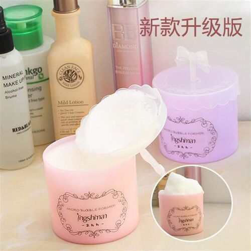 New facial cleanser foam maker for ladies face bubble maker