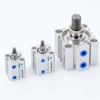 气动SD外牙薄型气缸2032X10X152030B