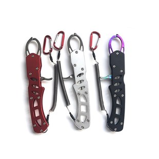铝合金路亚钳防锈彩钛控鱼器钓鱼工具装剪线夹铅开环夹鱼工具