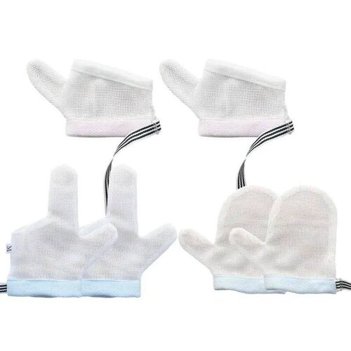 1 Pair Of Physical Anti Eating Gloves For Babies Thumbs For