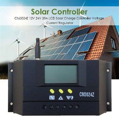 CM3024Z LCD Display Auto Temperature Compensation Solar