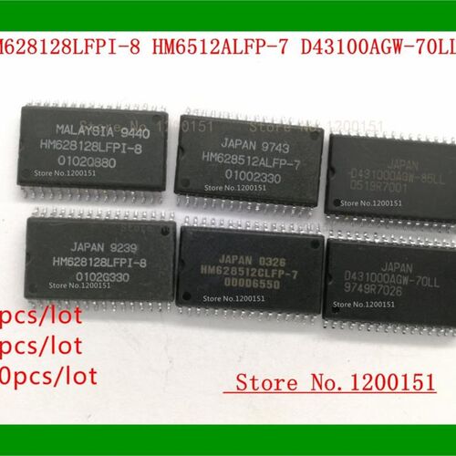 HM628128LFPI 8 HM628128ALFP 5 628128B HM628128 HM6512ALFP 7
