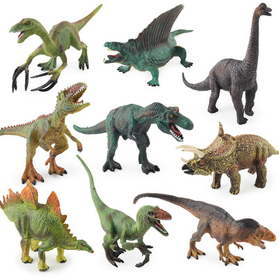 Simulation Dinosaur Model Toy Movable Jaw Allosaurus Dinosau