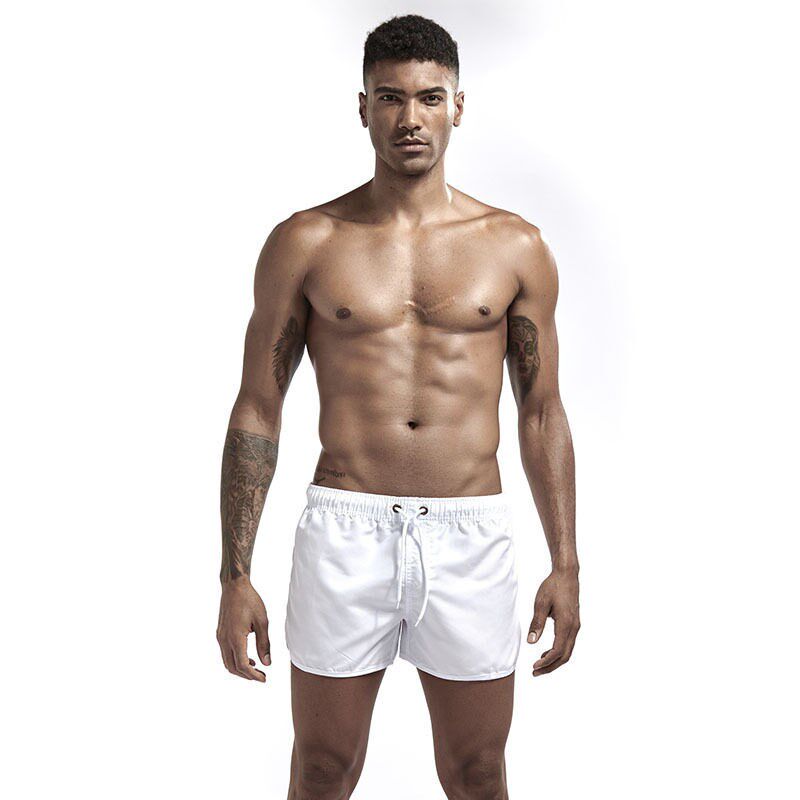 2025 Mens Fashion Beach Shorts Polyester Quick-drying Multi - 实物图