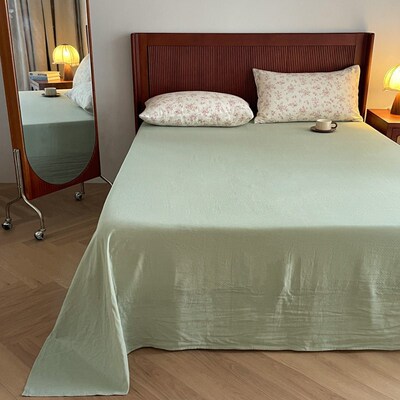 Pastoral-style Aerobic Double-layer Yarn Four-piece Set Supe