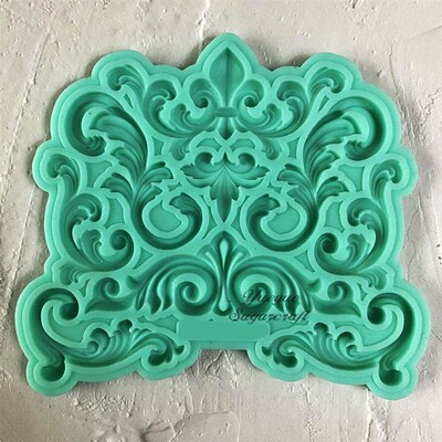 Relief Silicone Epoxy Resin Plaster Mould cake mold fondant