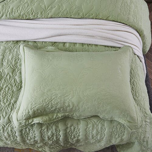 Spot Wash Cotton Bed ver Three-piece Set Quilted Cotton Bed