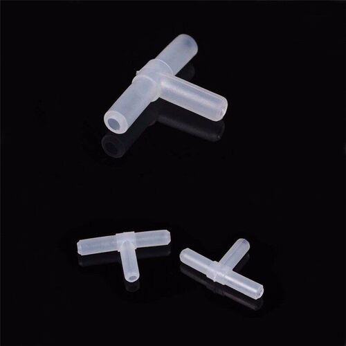 4mm Plastic T Shape Tee 3 Way Hose Joints Fish Tank Aquarium