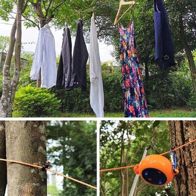 Clothesline Laundry Drying Rope Outdoor Clothes Line