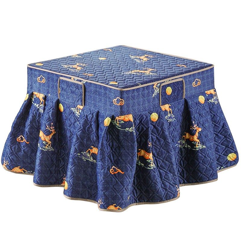 加厚烤火炉电暖桌烤火桌子罩正方形取暖桌布罩电暖炉电炉罩冬季,居家布艺,烤火罩,淘宝优惠券,粉丝福利购,淘宝优惠卷