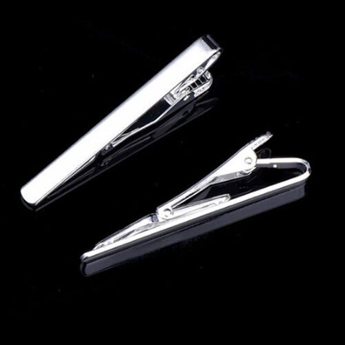 New Tie Clips Mens Metal Necktie Bar Dress Shirts Tie Pin F