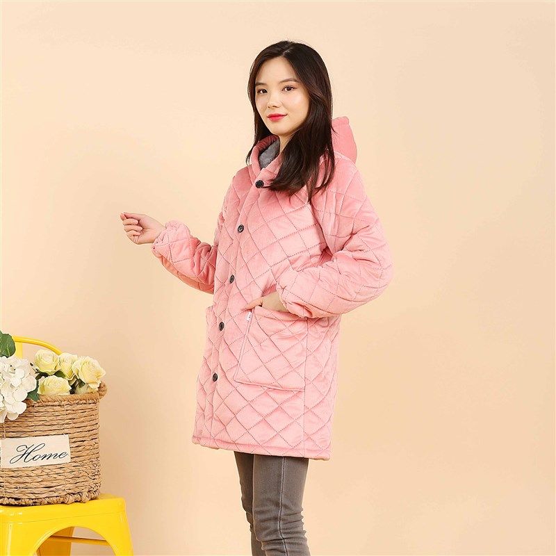 冬季加厚加绒罩衣男女围裙保暖加棉工作服护衣时尚外棉衣棉袄,家庭/个人清洁工具,围裙,淘宝优惠券,粉丝福利购,淘宝优惠卷