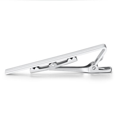 Tie Clip for Men Metal Copper Simple Bar Clasp Practical Nec