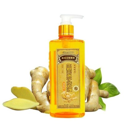 300ml Ginger Shampoo Anti-hair Loss Baldness And Dandruff Ef