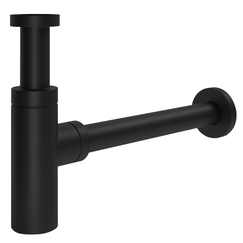 hidenn黑色墙排下水管洗手盆下水管入墙式脸盆配用件排水器装,家装主材,其它卫浴配件,淘宝优惠券,粉丝福利购,淘宝优惠卷