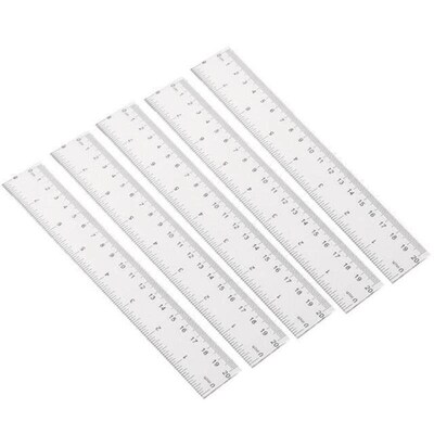 Clear Ruler Plastic Ruler15/20/30cm Drafting Tools Measurin0