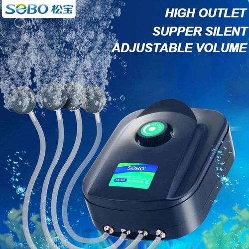 SOBO High Power 8w 12w Fish Tank Oxygen Air Pump Fish Aquari
